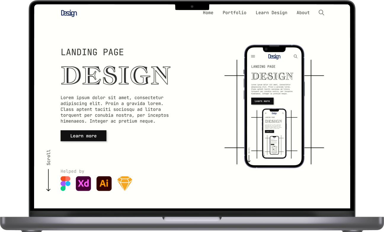 Landing Page UI Design